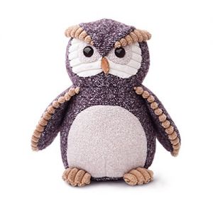 AUR60623 - Peluche de Hibbou - Mesurant :  28 cm