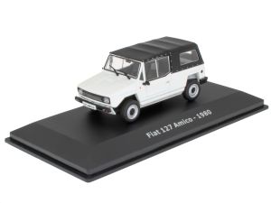 ABADD126A - Voiture de 1980 couleur blanche – FIAT 127 Amico