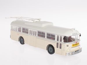 G1255110 - Bus de Trolley 1963 couleur blanc – CHAUSSON VBC-APURMTT