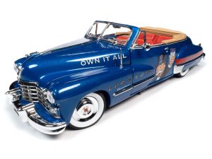 AMMAWSS136 - Voiture édition MONOPOLY de 1947 couleur bleu – CADILLAC convertible