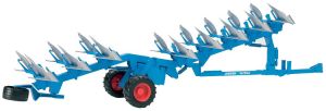 BRU2250 - Charrue 8 socs LEMKEN Vari Titan semi-portée jouet BRUDER