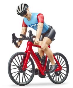 BRU63110 - Personnage Homme avec son vélo