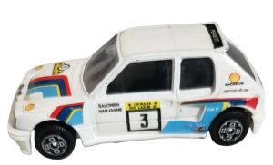 BUR4123 - Voiture Vintage avec boite Abîmée – pilotée par Tino SALONEN – PEUGEOT 205 turbo 16 #3 de 1987