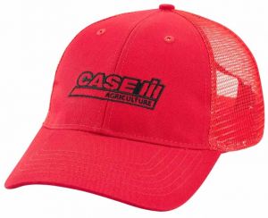 CAS293234 - Casquette de couleurs rouge et noir CASE IH