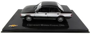 MAGCHEMONZACLASSIC - Voiture berline 4 portes CHEVROLET Monza Classic de 1986 de couleur grise et noire