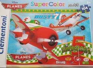 CLE93719 - Puzzle 104 pièces DISNEY du dessin animé Planes