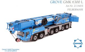 CON2114/03 - Grue 6 essieux GROVE GMK 6300L FELBERMAYR