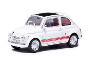 IXOCLC484N.22 - Voiture de 1957 couleur blanche - FIAT Abarth 595 SS