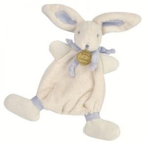 DC2121 - Doudou bleu de la gamme LAPIN BONBON