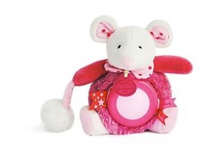 DC3052-SOURIS - Veilleuse fraise lovely Souris de la gamme LES ACCESSOIRES DE DOUDOU