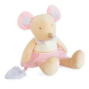 DC3505 - Doiudou de la gamme LA PETITE SOURIS VA PASSER - Suzie en Tutu de taille 50 cm