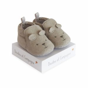 DC3709 - Accessoire de la gamme DOUDOU ET COMPAGNIE - Chausson couleur Gris