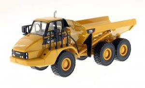 DCM85073 - CATERPILLAR 725 tombereau articulé accompagné d'une figurine