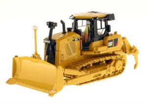 DCM85224 - CATERPILLAR D7E équipé du ripper accompagné d'une figurine et d'une boite en métal