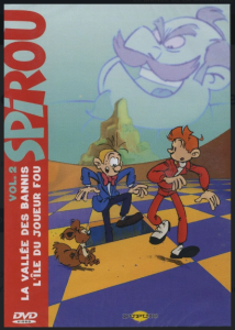 DVD-MTDUP05 - DVD Vol 2 du dessin animé Spirou épisodes La vallée des bannis et L 'ile du joueur fou