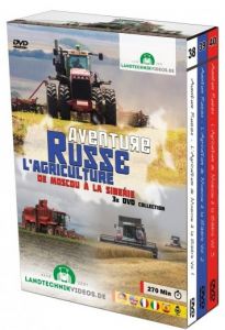 DVD L'agriculture de MOSCOU à la SIBÉRIE - Vol 1 ,2 ,3 Durée : 265 mm