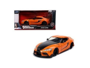 JAD32097 - Voiture de couleur Orange du film Fast and furious – TOYOTA supra GR de 2020