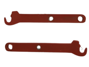 PMAR-51-RP81R - Kit de 2 bras de relevage pour RENAULT réplicagri rouge