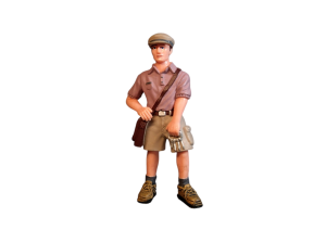 BUL63596 - Personnage BULLYLAND Jim gardien d'animaux