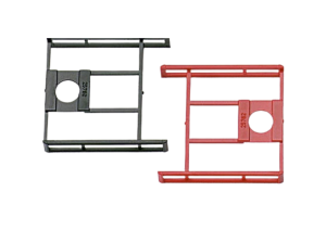 HER051200 - Ensemble de protections 3 rouges et 3 noires adaptable sur remorque silo 52 m3