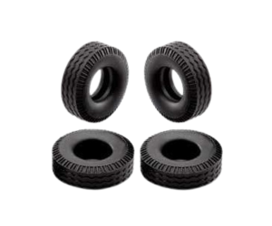 CON99810/02 - Lot de 48 pneus 17 mm