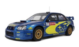 G092 - Voiture du rallye du Pays de Galles 2003 pilotée par Petter SOLBERG - SUBARU Impreza WRC #7