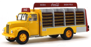 G1H2E003 - Camion de transport Coca Cola EBRO B-45 de 1962 vendu en blister