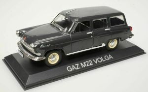 Voiture break Soviétique GAZ M22 Volga de 1960 de couleur noir vendue en blister