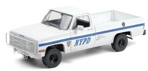 GREEN13561 - Voiture 4x4 pick-up de la police de New York CHEVROLET Cuvy M1008 de 1984 New York Police Department NYPD