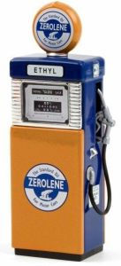 GREEN14090-B - Pompe à carburant aux couleurs ZEROLENE de dimensions 10cm x 3,5cm x 2cm