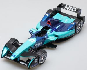 GREEN18111 - Voiture de courses Formule E NIO FIA de 2018 Electric Team Racing