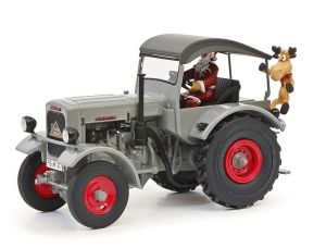 SCH7824 - Tracteur édition noël – DEUTZ F3 M417 avec conducteur