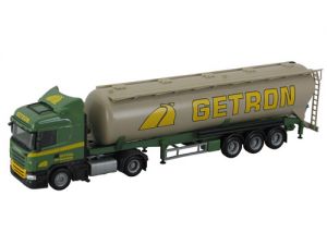 HER1767 - Camion citerne silo Scania R aux couleurs du transporteur GETRON