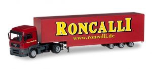 HER304658 - Camion Man TGA LX avec remorque aux couleurs du cirque RONCALLI