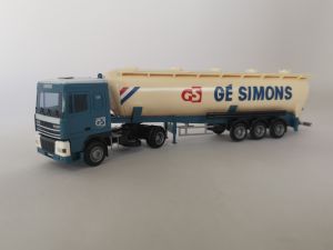 Camion DAF XF - SC Kuippsilo-SZ "GE Simons"