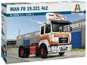 ITA3946 - Camion 4x2 solo MAN F8 18.231 en kit à peindre et à assembler peintures et colle non incluses
