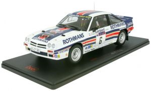 Voiture du Rac Rally de 1983 OPEL Manta 400 n°6 équipage  A.Vatanen-T.Harryman