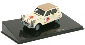 Voiture du raid PARIS-KABOUL de 1970 CITROEN Dyane