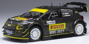 IXORAM766LQ - Voiture du rallye de Sardeigne de 2020 CITROEN C3 aux couleurs PIRELLI équipage P.Solberg-A.Mikkelsen