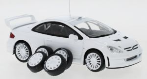 IXOMDCS030 - Voiture de couleur blanche – PEUGEOT 307 WRC