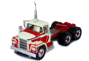 Camion solo de 1960 couleur Blanc et rouge - DODGE LCF CT900 6x4