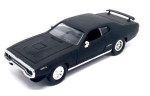 LDC94218MBK - Voiture de 1971 couleur noir matt - PLYMOUTH GTX