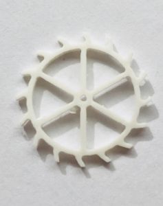Roue squelette de couleur blanche Diamètre:19mm