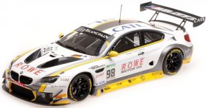 Voiture de courses des 24H de Spa de 2017 BMW M6 GT3 n°98 équipage Blomqvist-Castburg-Spengler