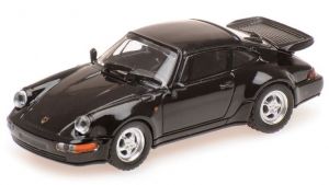 MNC870069104 - Voiture sportive PORSCHE 911 Turbo de 1990 de couleur noire