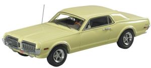 MTH426 - Voiture sportive MERCURY Cougar de 1968 de couleur jaune