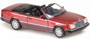 MXC940037030 - Voiture cabriolet MERCEDES 300 CE-24 de 1991 de couleur rouge métallisé