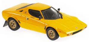 MXC940125021 - Voiture sportive LANCI Stratos de 1974 de couleur jaune