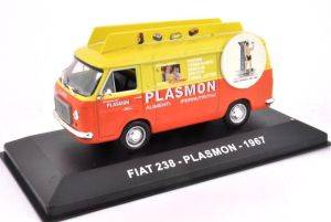 MAGPUB238 - Fourgon publicitaire PLASMON – sous blister – FIAT 238 1967