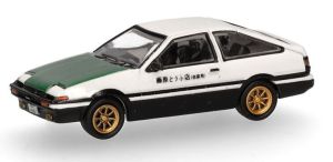MIC87MC000002 - Voiture de couleur blanc et vert - TOYOTA Corolla AE86 83-85